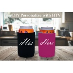 Blank Neoprene Can Coolie Koozie - Thicker, Full Bottom, Choose Your Color & Quantity