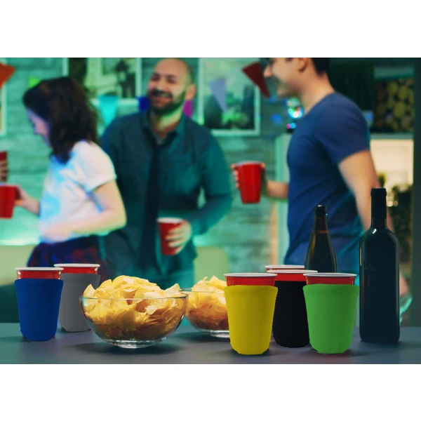 Blank Neoprene Collapsible Party Solo Cup Coolie - Image 8