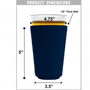 collapsible pint glass