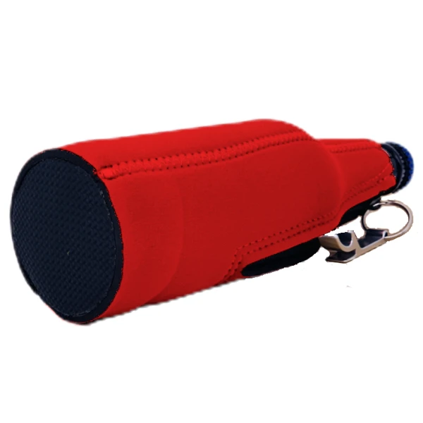 Blank Neoprene Zipper Bottle Coolie With Opener - Image 3