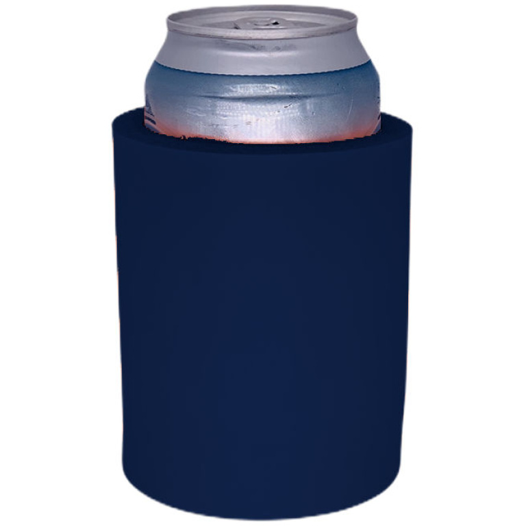 Blank Thick Foam Old School Can Cooler (4 Pack, Natural