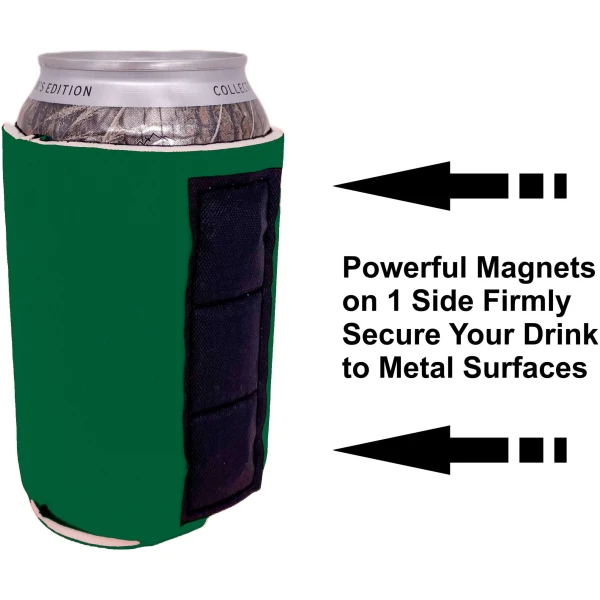 Blank Magnetic Neoprene Collapsible Can Coolie - Image 9