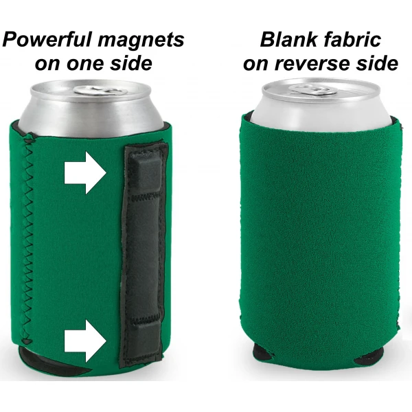Blank Magnetic Neoprene Collapsible Can Coolie Variety Color Pack - Image 8