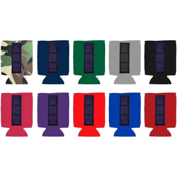 Blank Magnetic Neoprene Collapsible Can Coolie - Image 10
