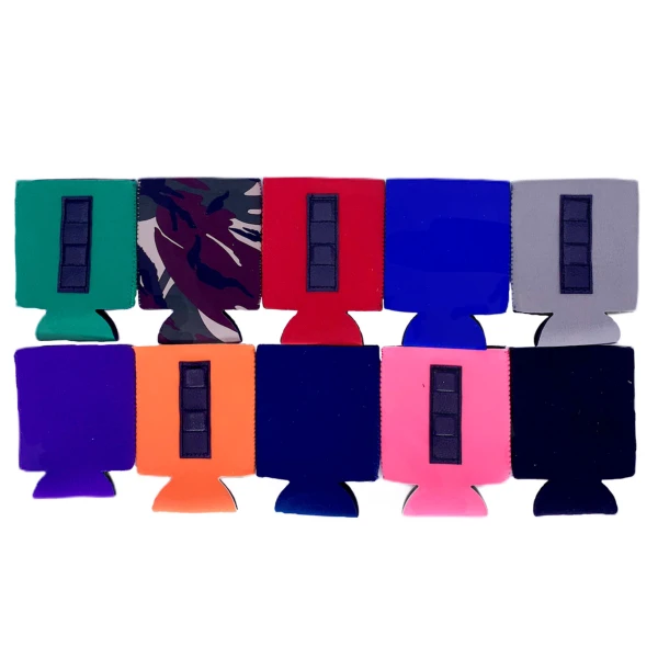 Blank Magnetic Neoprene Collapsible Can Coolie Variety Color Pack - Image 2