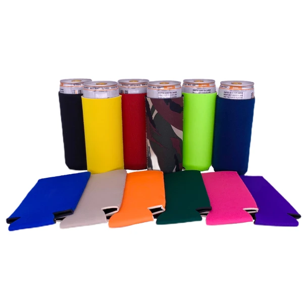 blank slim can koozies