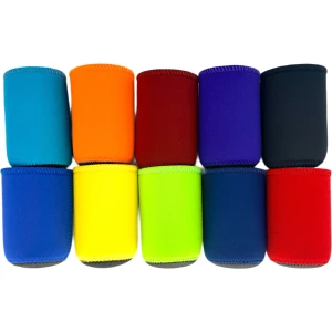 Blank Thick Neoprene Full Bottom Can Coolie Variety Color Packs