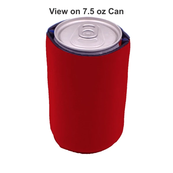mini slim 7.5 oz can coolie view