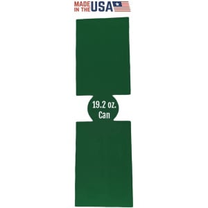 Unsewn Blank Foam Collapsible 19.2 oz. Can Coolie - Made in USA