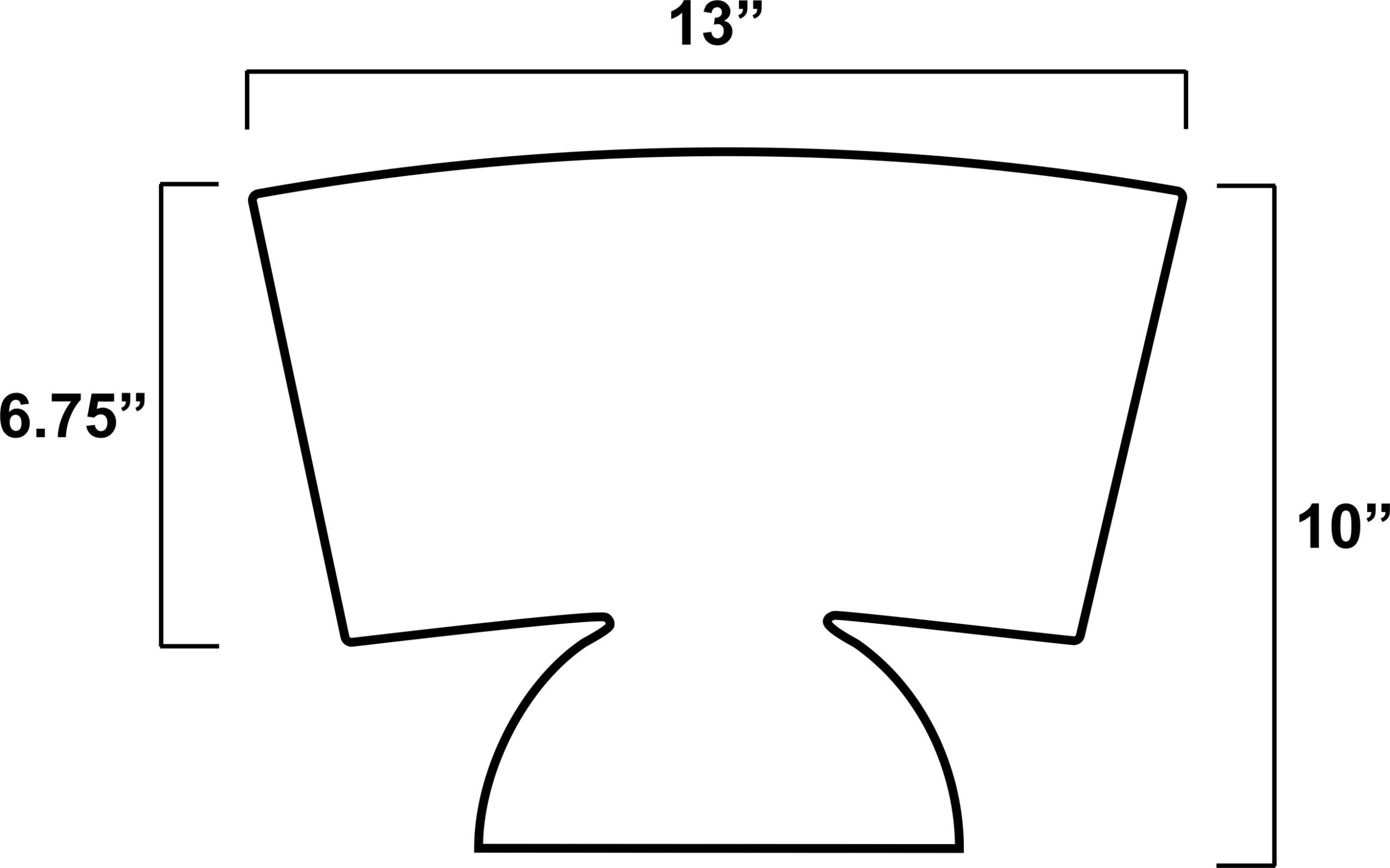 Blank Foam Collapsible Beer Bucket Coolie - Made in USA - Image 3