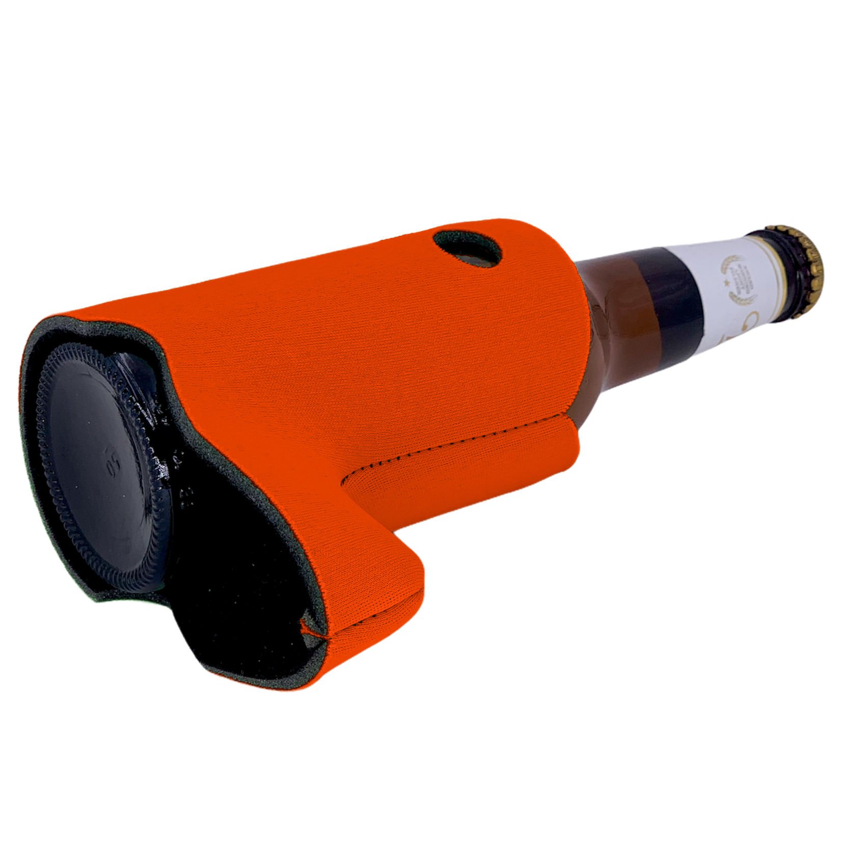 Unsewn Blank Foam Boot Shaped Beer Bottle Coolie - Made in USA - Image 4